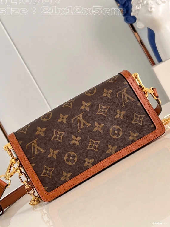 WIS East DAUPHINE LOUIS West-21*12*5CM VUITTON 0716